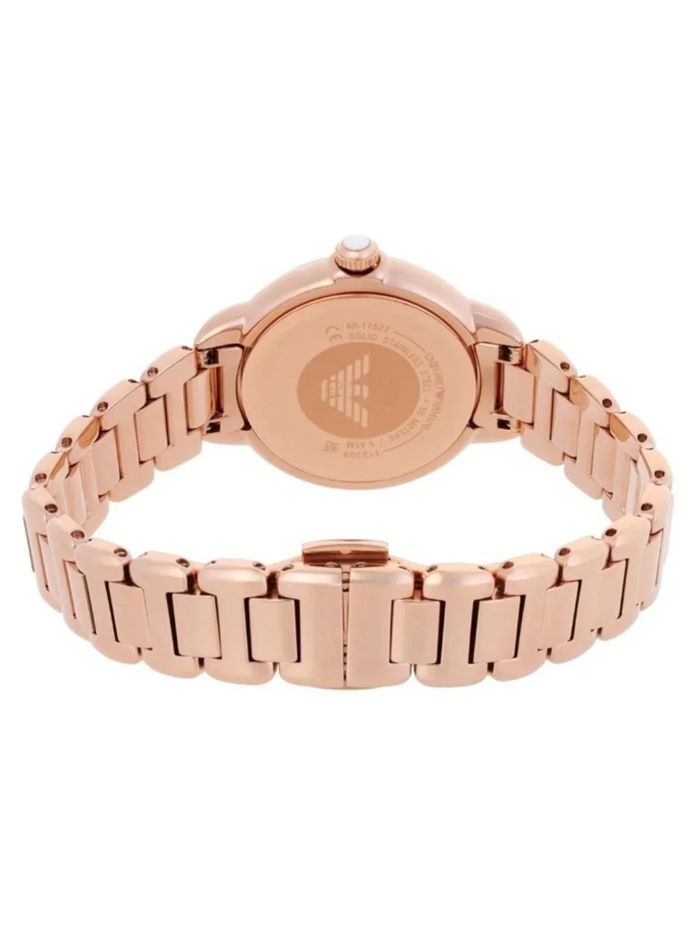 NWT Emporio Armani Quartz Crystal Ladies Watch